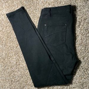 Black Silky Legging Pants